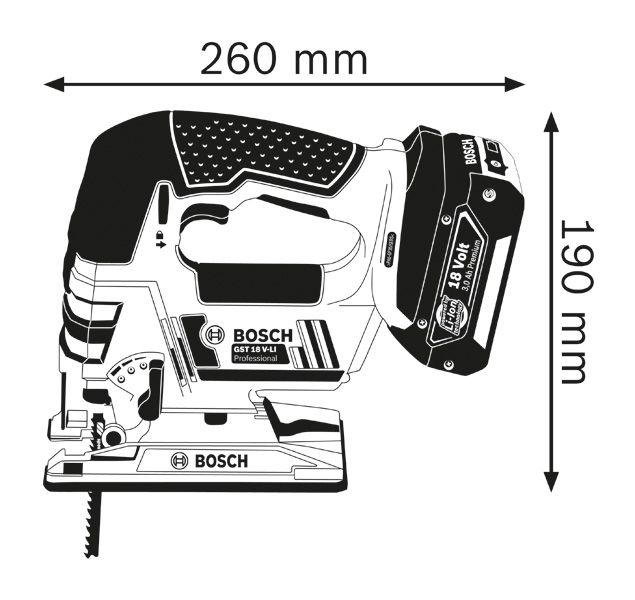 GST 18V-LI B