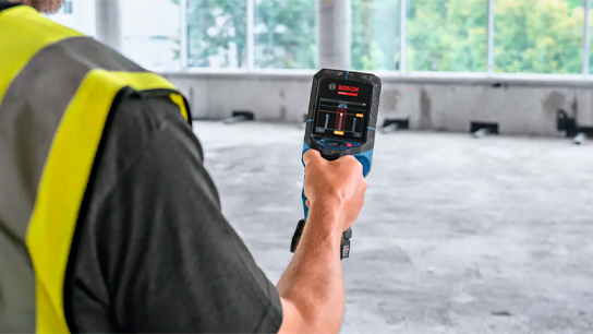 Aplicações inteligentes de um Detector de Materiais na obra