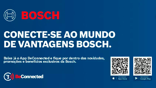 Conheça o BeConnected Bosch e conecte-se a um universo de vantagens