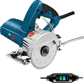 Cortador de azulejos diamantado Bosch GDC 125 para cortes precisos.