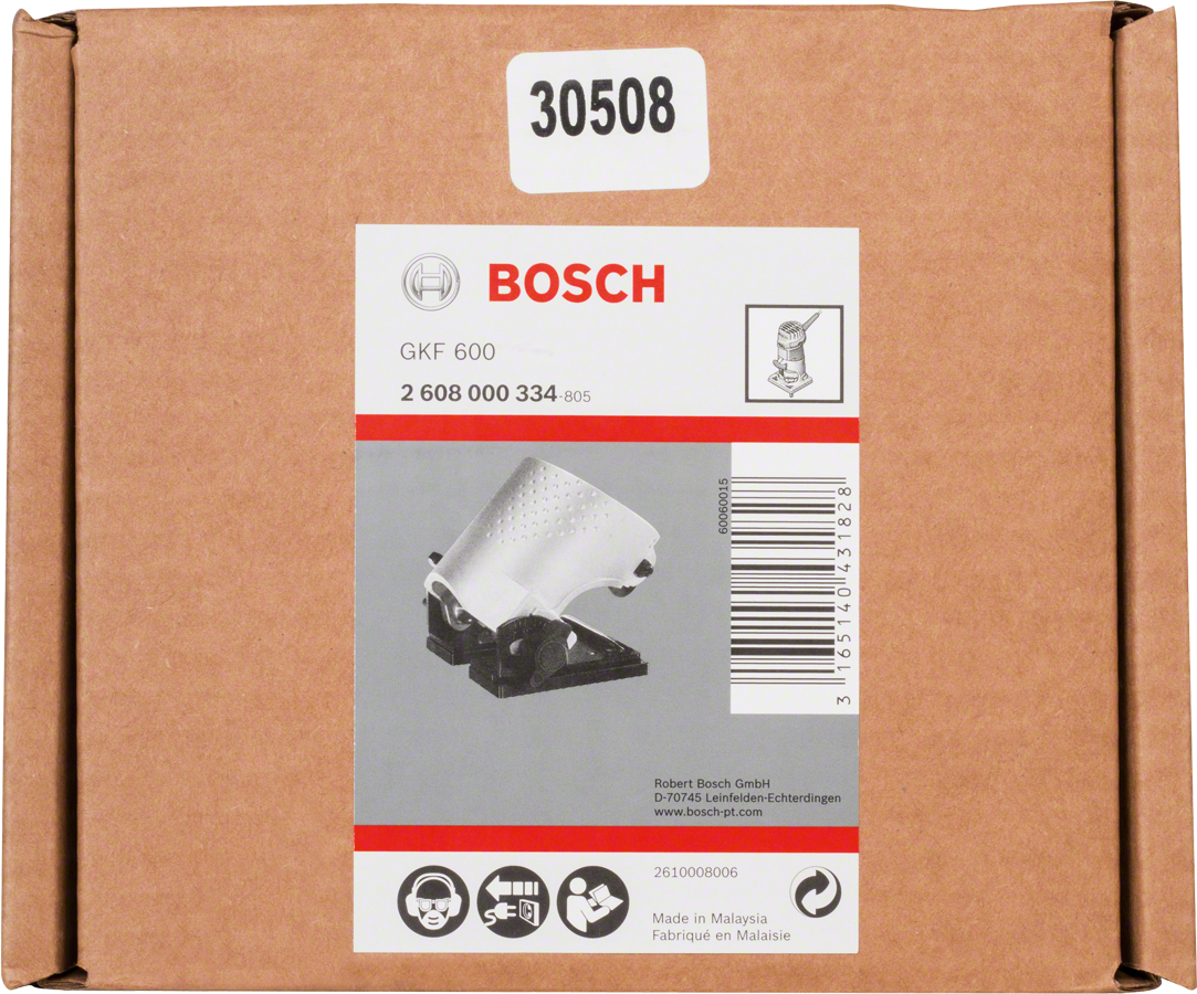 Gaiola de fresadora angular Bosch GKF 600.