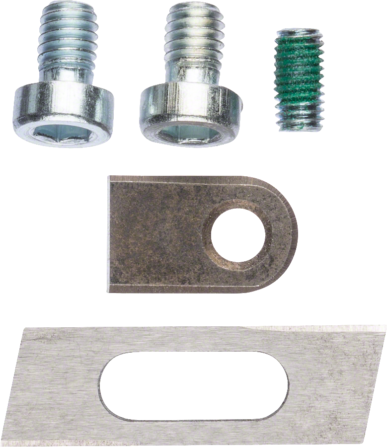 Conjunto de lâminas de tesoura Bosch de 5 peças para chapas metálicas GSC 2.8.