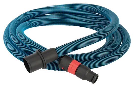 Mangueira antiestática Bosch com trava de baioneta, comprimento de 5 m.