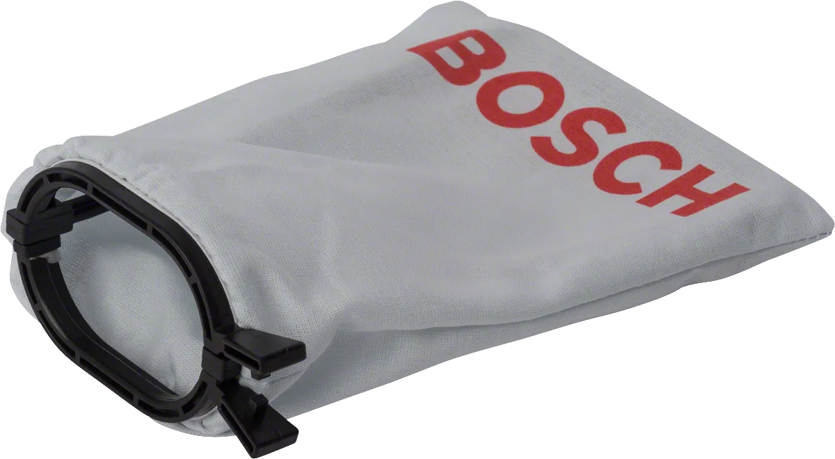 Saco de pó Bosch para coletar resíduos de ferramentas.