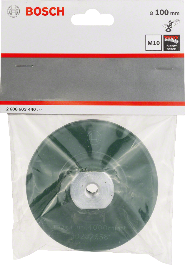 Suporte para disco de polimento diamantado Bosch M10.