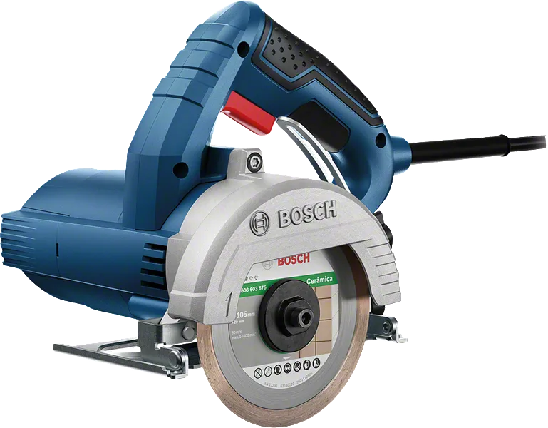 Cortador de azulejos Bosch GDC 151 com cabo ergonômico.