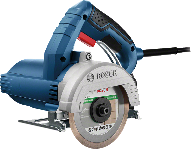 Cortador de azulejos Bosch GDC 151 com cabo ergonômico.