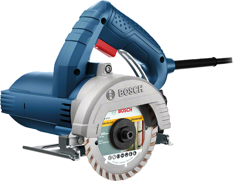 Cortador de azulejos diamantado Bosch GDC 150 para cortes precisos.