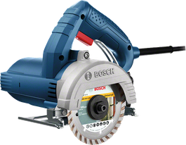 Cortador de azulejos diamantado Bosch GDC 150 para cortes precisos.