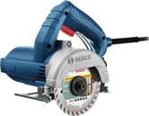 Cortador de azulejos diamantado Bosch GDC 150 para cortes precisos.