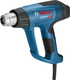 Pistola de ar quente Bosch GHG 20-63 com temperatura ajustável.