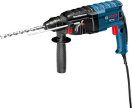 Furadeira de martelo rotativa elétrica.