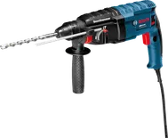 Furadeira de martelo rotativa elétrica.