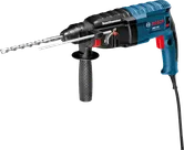 Furadeira de martelo rotativa elétrica.