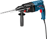 Furadeira de martelo rotativa elétrica.