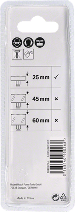 Furadeira piloto Bosch Plus HSS-Co Ø 7,15x65 mm embalagem.