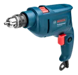 Furadeira de impacto Bosch GSB 450, potência de 450 watts.