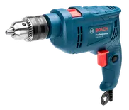 Furadeira de impacto Bosch GSB 550 para concreto e madeira.