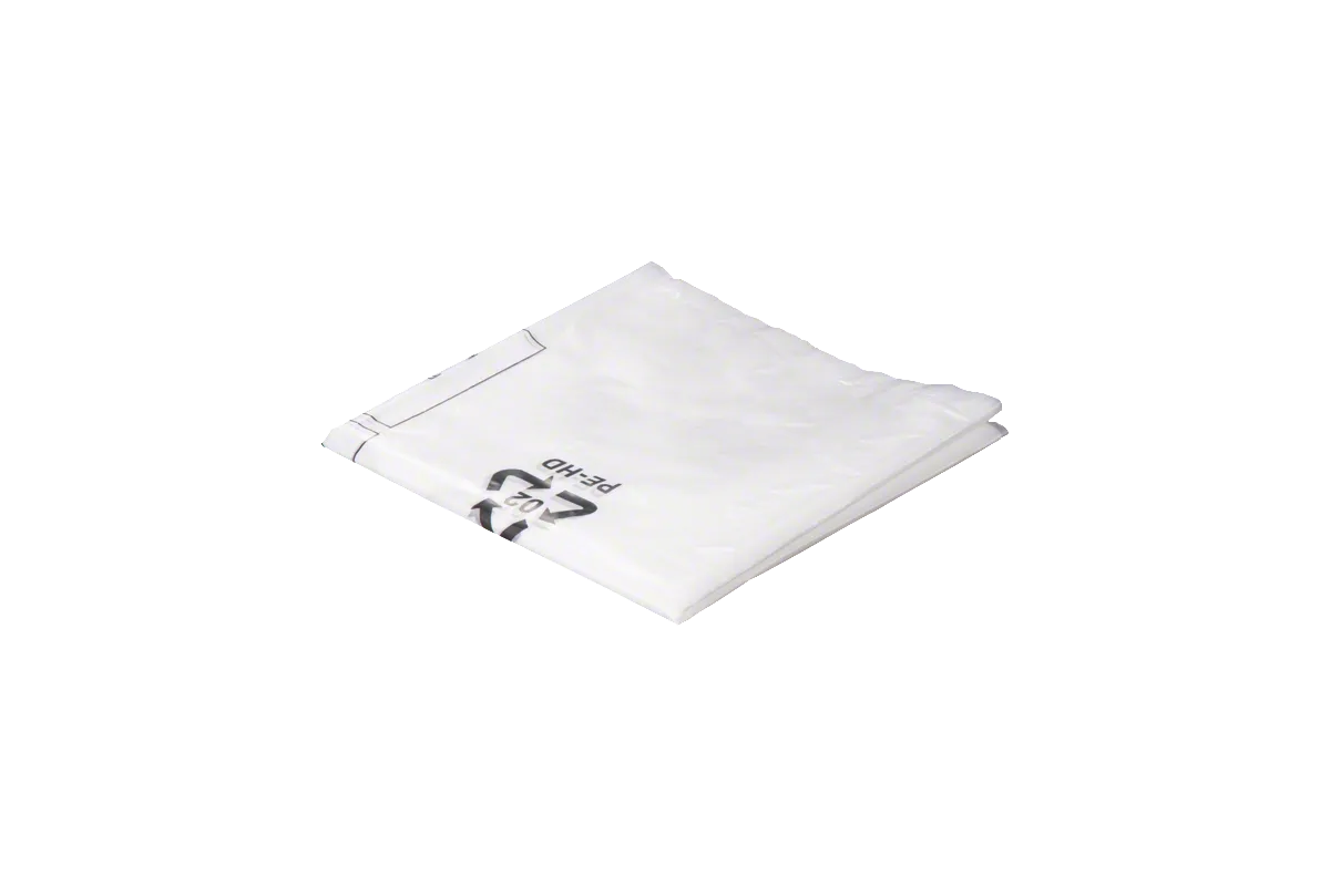 Saco de pó Bosch para extrator de pó, material PE-HD.