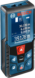 Medidor a laser Bosch GLM 400 com visor digital.