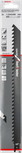 Lâmina de serra recíproca Bosch S 1241 HM de 12".