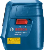 Dispositivo de nível laser azul Bosch .