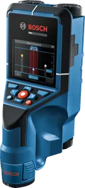 Scanner de parede Bosch D-Tect 200 C com visor colorido.