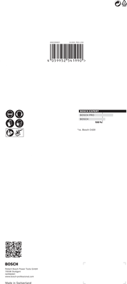 Lixa Bosch C470 115×230 mm, grão 60.