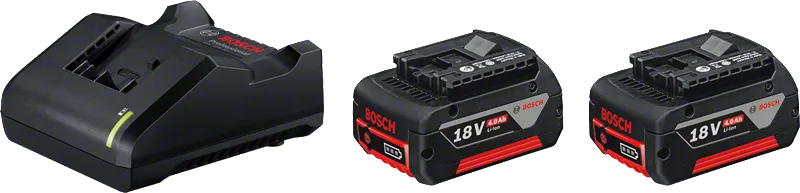 2 x GBA 18V 4.0Ah + carregador bivolt GAL18V-20 CV