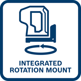 Suporte rotativo integrado 