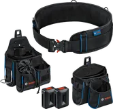 Kit de cinto de ferramentas Bosch com bolsas e suportes ProClick.