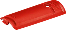 Capa de ferramenta vermelha Bosch para uso protetor, pacote com 5 unidades.