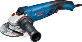 Esmerilhadeira angular Bosch GWS 18-125 PL com disco de 125 mm.