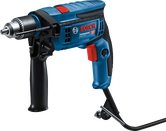 Furadeira de impacto com fio Bosch GSB 13 RE com cabo lateral.