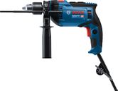 Furadeira de impacto Bosch GSB 16RE com empunhadura lateral.