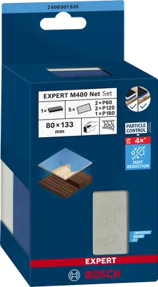 Bloco de densidade Bosch EXPERT 80×133 mm.