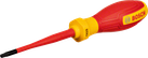 Chave de fenda Bosch VDE TX15 com cabo isolado.