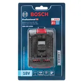 Embalagem de bateria de íons de lítio Bosch 18V 2.0Ah.