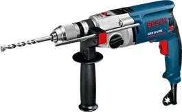 Furadeira de impacto Bosch GSB 20-2 RE com cabo lateral.