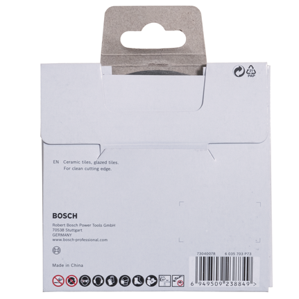 Disco diamantado cerâmico Bosch 110 mm.