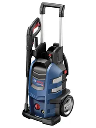 Lavadora de alta pressão Bosch GHP 4-50 com design com rodas.