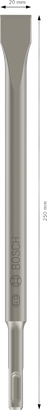 Cinzel plano Bosch PRO SDS plus-4C 20x250 mm.