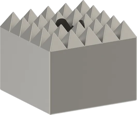 Cabeça de bucha de aço Bosch PRO SDS max-4C, 60 x 60 mm.