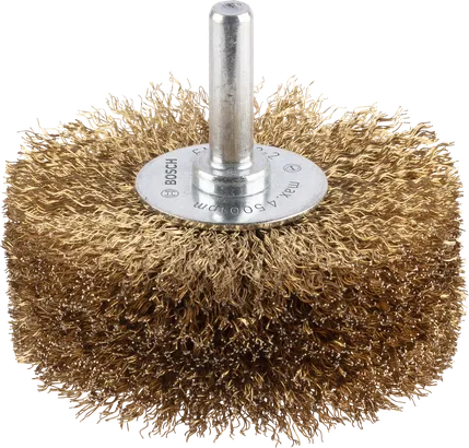 Disco de arame Bosch PRO Wood Clean, haste reta de 80 mm.
