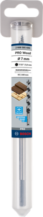 Broca para madeira Bosch PRO 7×95×160 mm.