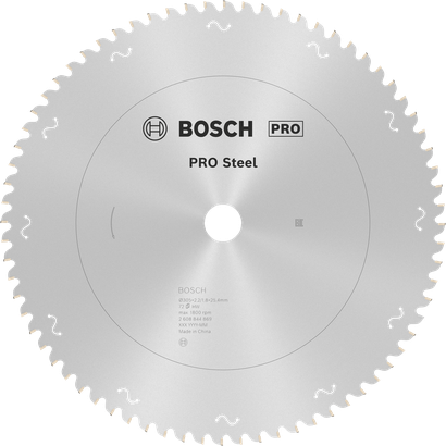 Lâmina de serra circular Bosch PRO Steel 305 mm 72 dentes.