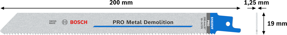 PRO Metal Demolition S1025VF