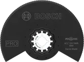 Lâmina multiferramenta Bosch PRO ACZ 100 SWB, 100 mm de diâmetro.