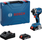 Conjunto de parafusadeiras de impacto sem fio Bosch GDR 18V-215.