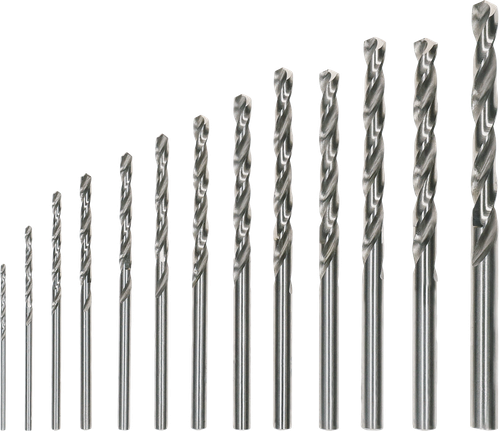 Conjunto de brocas helicoidais Bosch PRO Metal HSS-G, 13 tamanhos.